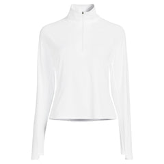 Women's Petite SunShade UPF 50 Quarter Zip Rash Guard