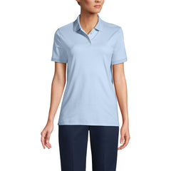 Women's Tall Short Sleeve Interlock Polo Shirt