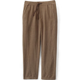 Men's Linen Blend Pull On Deck Pant