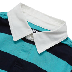 Boys Husky Long Sleeve Collared Rugby Shirt