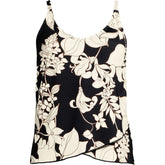 Women's Plus Size DD-Cup Tulip Hem Tankini Top