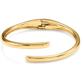 Water-Resistant Hinge Bangle Bracelet
