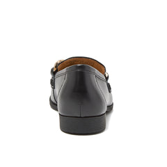 Women's Chain Leather Loafers