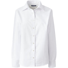 Women's Plus Size Long Sleeve Oxford Shirt