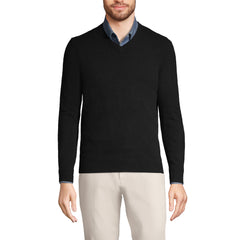 Men's Tall Fine Gauge Cashmere V-neck Sweater