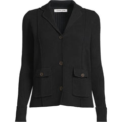 Women's Drifter Ribbed Collared Blazer Sweater