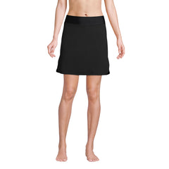 Women's Petite Quick Dry Board Skort Swim Skirt