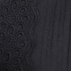 Women's 3/4 Sleeve Lightweight Jersey Embellished Top