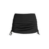 Women's Plus Size Adjustable Swim Skirt