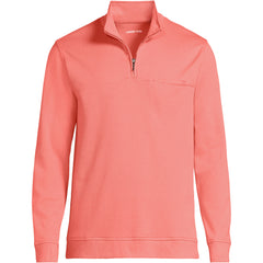 Men's Tall Long Sleeve Travel Kit Pique Quarter Zip