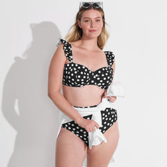 Women's Plus Size Balconnette Underwire Bikini Top