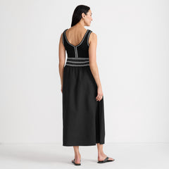 Women's Duet Vneck Sweater Dress