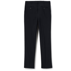 School Uniform Men Tall Washable Wool Tailored Plain Front Trousers
