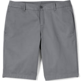 School Uniform Women's Plus Size Plain Front Blend Chino Shorts