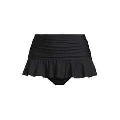 Women's Ruffle Midwaist Skirted Bikini Bottoms
