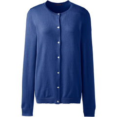 Women's Petite Performance Crew Cardigan Sweater