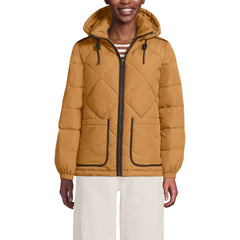 Women's Petite FeatherFree Insulated Diamond Quilted Jacket