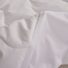 Farm to Home Organic Cotton Classic Wavy Channel Down Alternative Mattress Pad