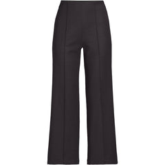 Women's Bi Stretch High Rise Pintuck Wide Leg Crop Pants
