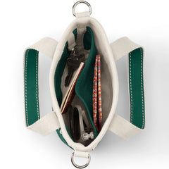 Mini Natural Open Top Canvas Tote Bag
