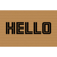 Matterly Neighburly Doormat Hello