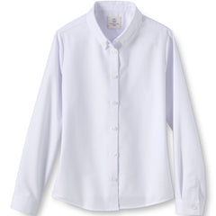 School Uniform Girls Plus Long Sleeve Oxford Dress Shirt