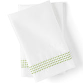 400 Thread Count Sateen Embroidered Pillowcases
