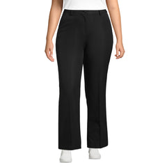 School Uniform Women's Plus Recycle Active Chino Comfort Waist Straight Leg Pants