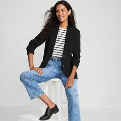 Women's Crepe Fluid Blazer