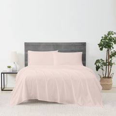 Cannon Solid Cotton Percale Sheet Set