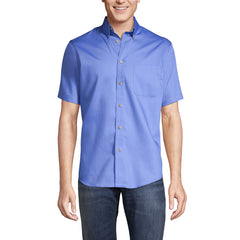 School Uniform Men's Tall Short Sleeve Performance Twill Shirt