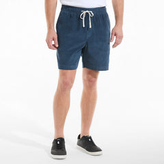 Men's Big 7" Corduroy Pull On Deck Short