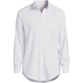 Men's Big and Tall No Iron Supima Cotton Pinpoint Buttondown Collar Dress Shirt