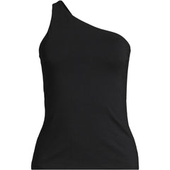 Women's Plus Size Slender One Shoulder Top