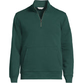 School Uniform Unisex Big Long Sleeve Quarter Zip Mock Neck Sweatshirt