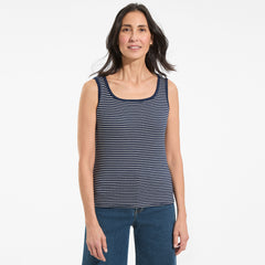 Women's Micro Rib Square Neck Tank
