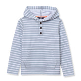Boys Henley Pullover Hoodie