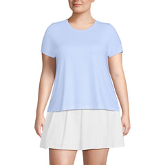 Women's Plus Size Power Performance Short Sleeve Crewneck Tee