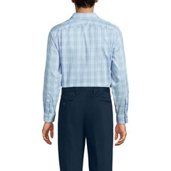 Men's No Iron Supima Cotton Pinpoint Buttondown Collar Dress Shirt