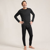 Men's Stretch Thermaskin Long Underwear Crew Base Layer