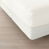 Basketweave Cotton Matelasse Box Spring Cover
