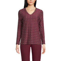 Women's Long Sleeve Performance V-Neck Top