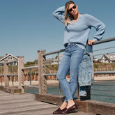 Women's Recover Denim Mid Rise Slim Leg Jeans
