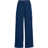 Women's Tall Soft Polish Cargo High Rise Wide Leg Pants