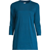 Women's 3/4 Sleeve Cotton Supima Tunic