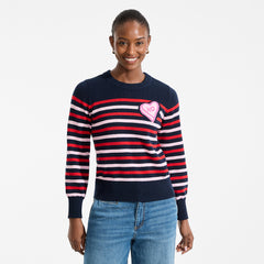 Women's Drifter Set in Sleeve Crew Neck Sweater
