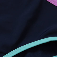 Girls Slim Chlorine Resistant Contrast Bikini Bottoms