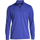 Men's Big Textured Quarter Zip Pullover