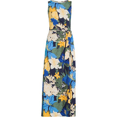 Women's Cotton Modal Sleeveless Tie Waist Maxi Dress