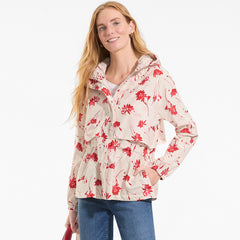Women's Petite Print Squall Packable Rain Jacket